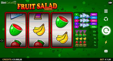 Slot Fruit Salad 3 Reel
